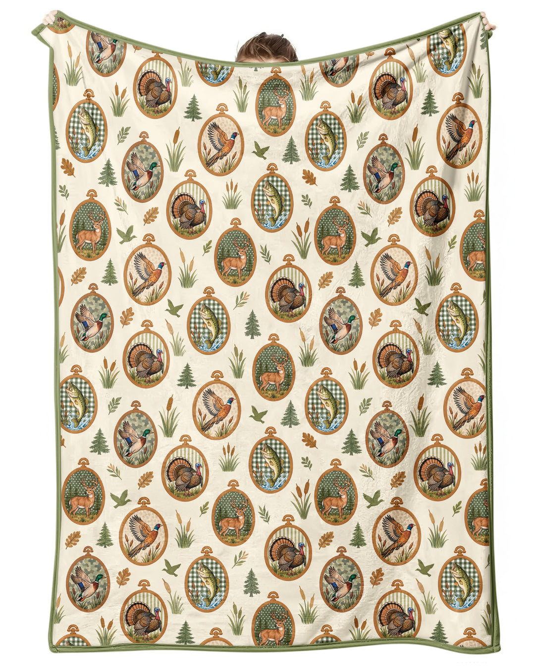 Hunting Season Family Matching Bamboo Blanket