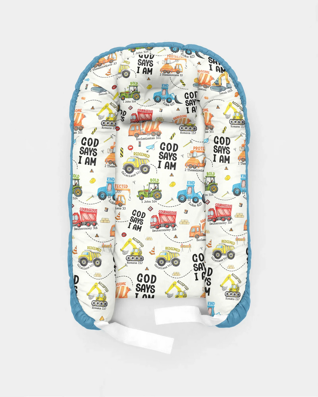 God Says I Am Boy Bambus-Babynestchen