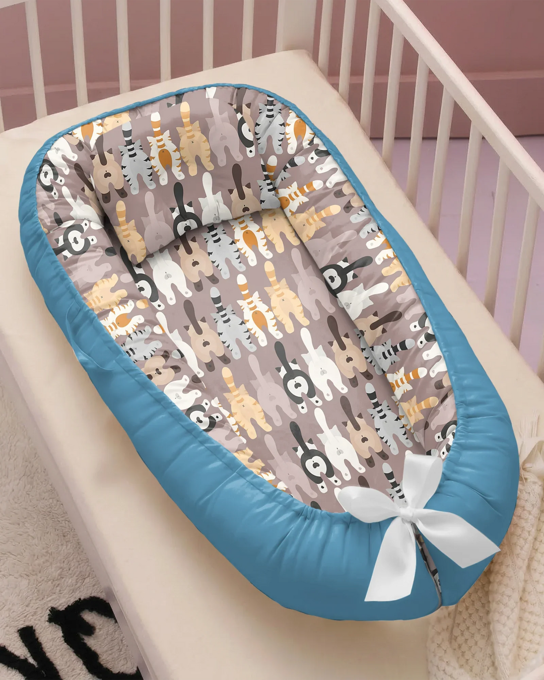 Cheeky Tails Bambus Baby Nestchen