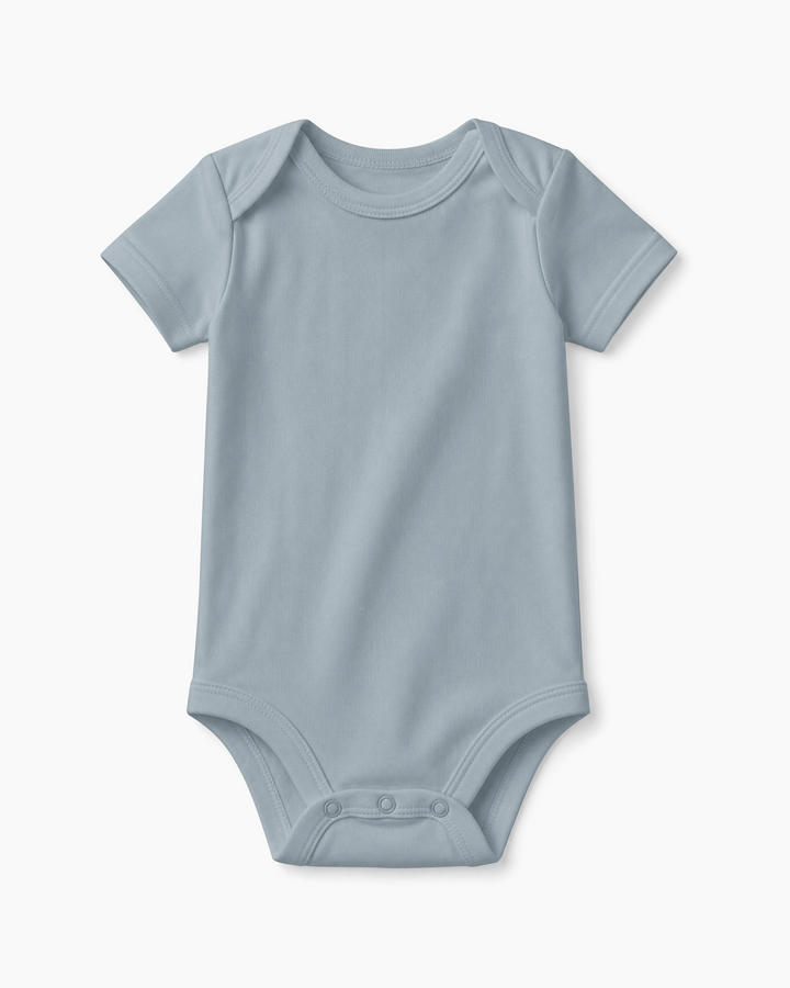 Gerippte Babykleidung mit individuellem Foto - Weich &amp; Skizzenhaft