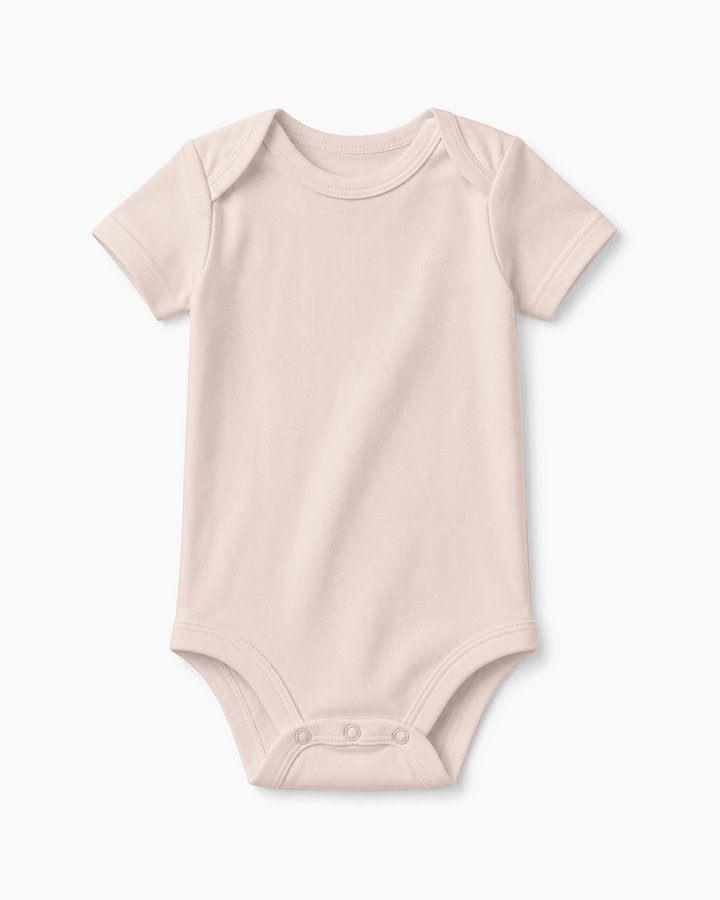 Gerippte Babykleidung mit individuellem Foto - Weich &amp; Skizzenhaft