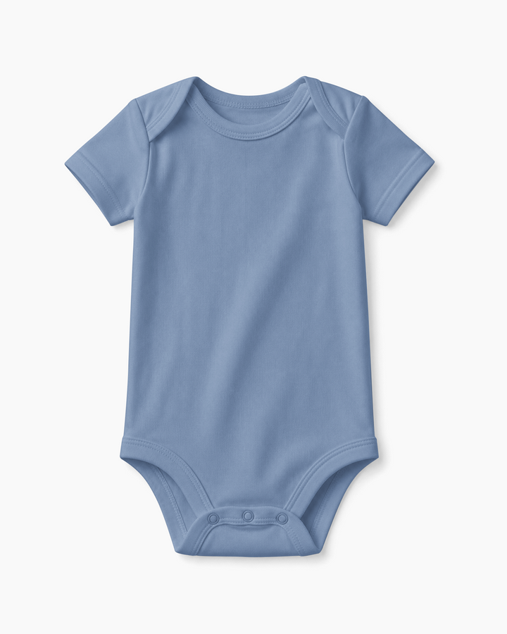 Gerippte Babykleidung mit individuellem Foto - Weich &amp; Skizzenhaft