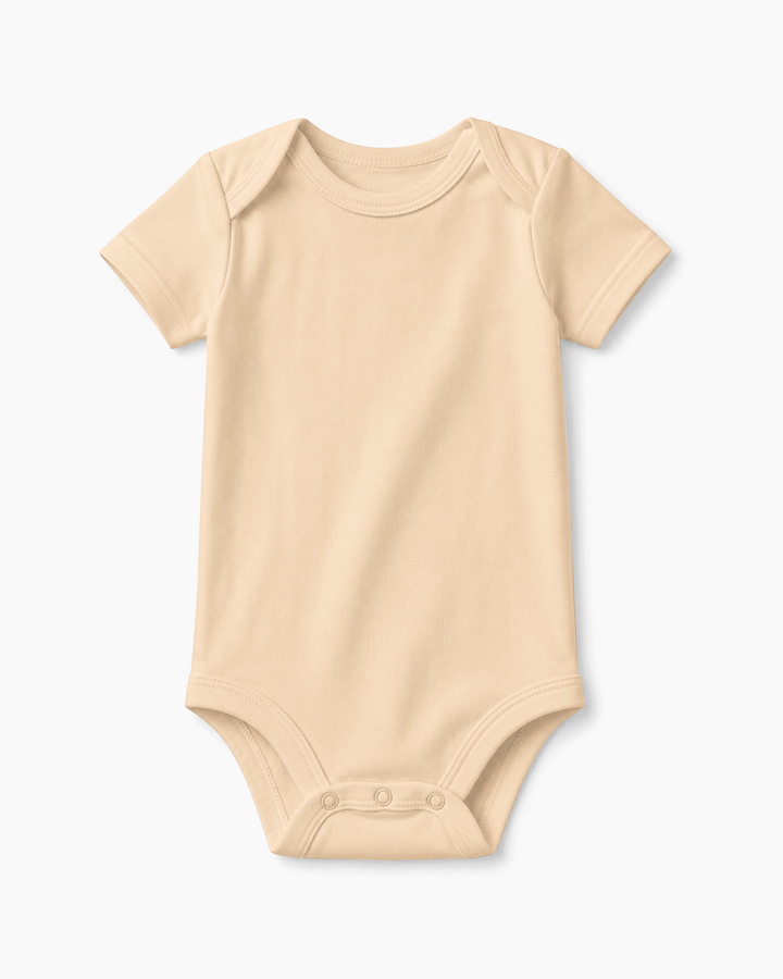 Gerippte Babykleidung mit individuellem Foto - Weich &amp; Skizzenhaft