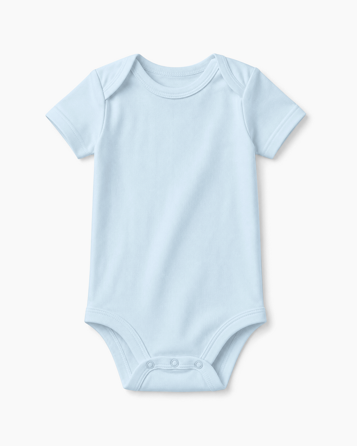 Gerippte Babykleidung mit individuellem Foto - Weich &amp; Skizzenhaft