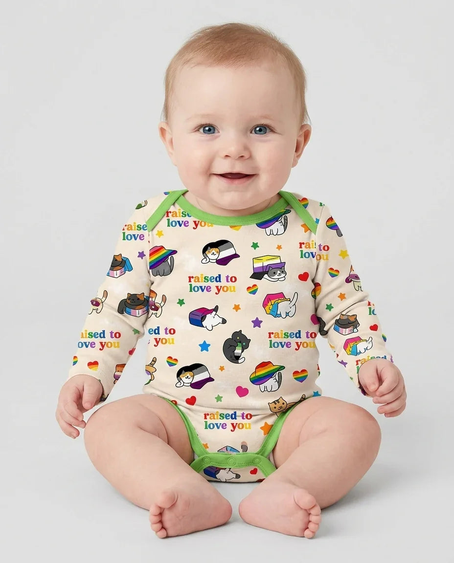Gerippte Babykleidung mit individuellem Foto - Weich &amp; Skizzenhaft