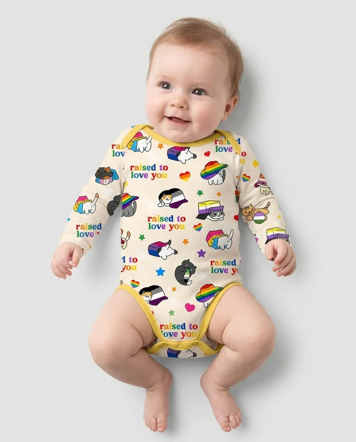 Gerippte Babykleidung mit individuellem Foto - Weich &amp; Skizzenhaft