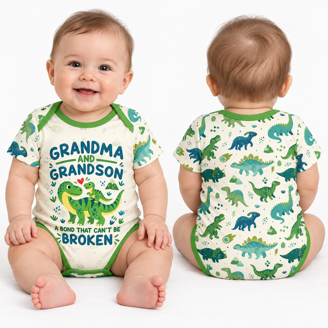 Personalized A Bond That Can't Be Broken Bamboo Bodysuit