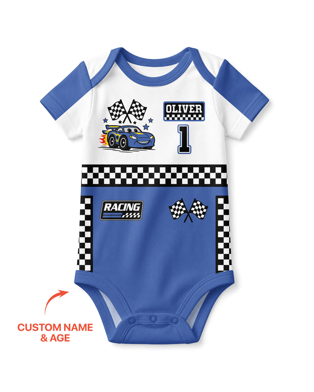 Born To Race Bamboo Short Bodysuit