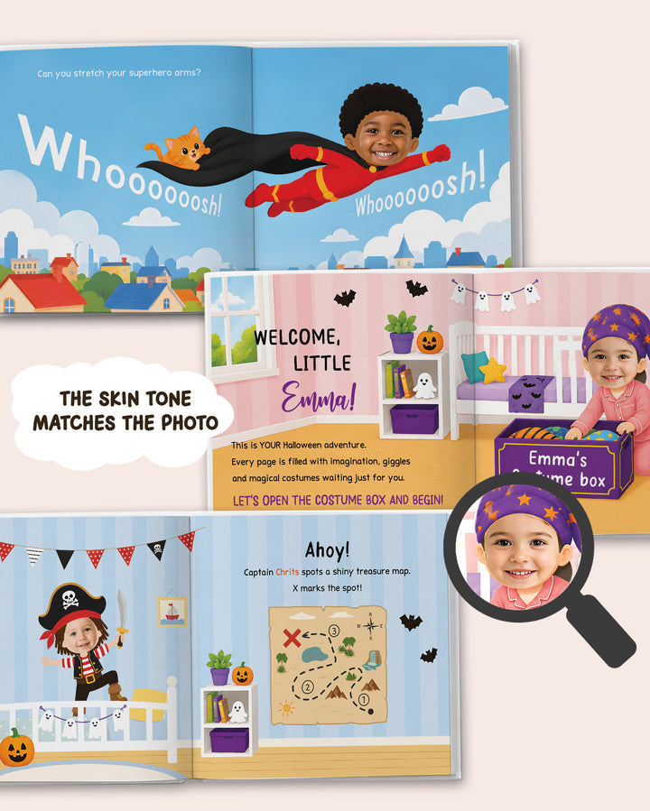 My Halloween Personalized Stories Book