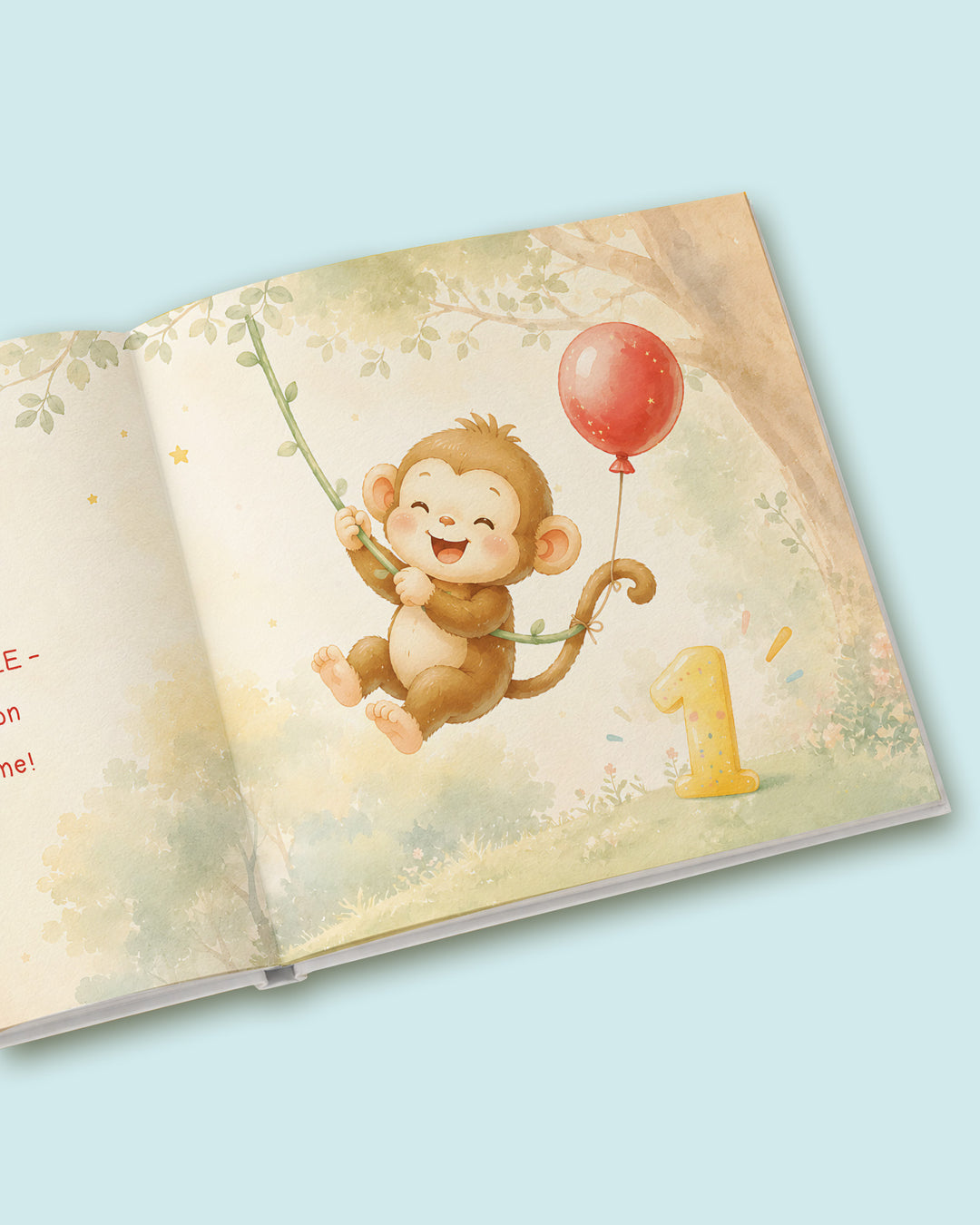 Personalized First Birthday Book Stories Book