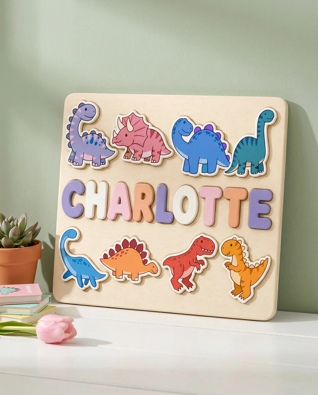 Schablone Holzpuzzle