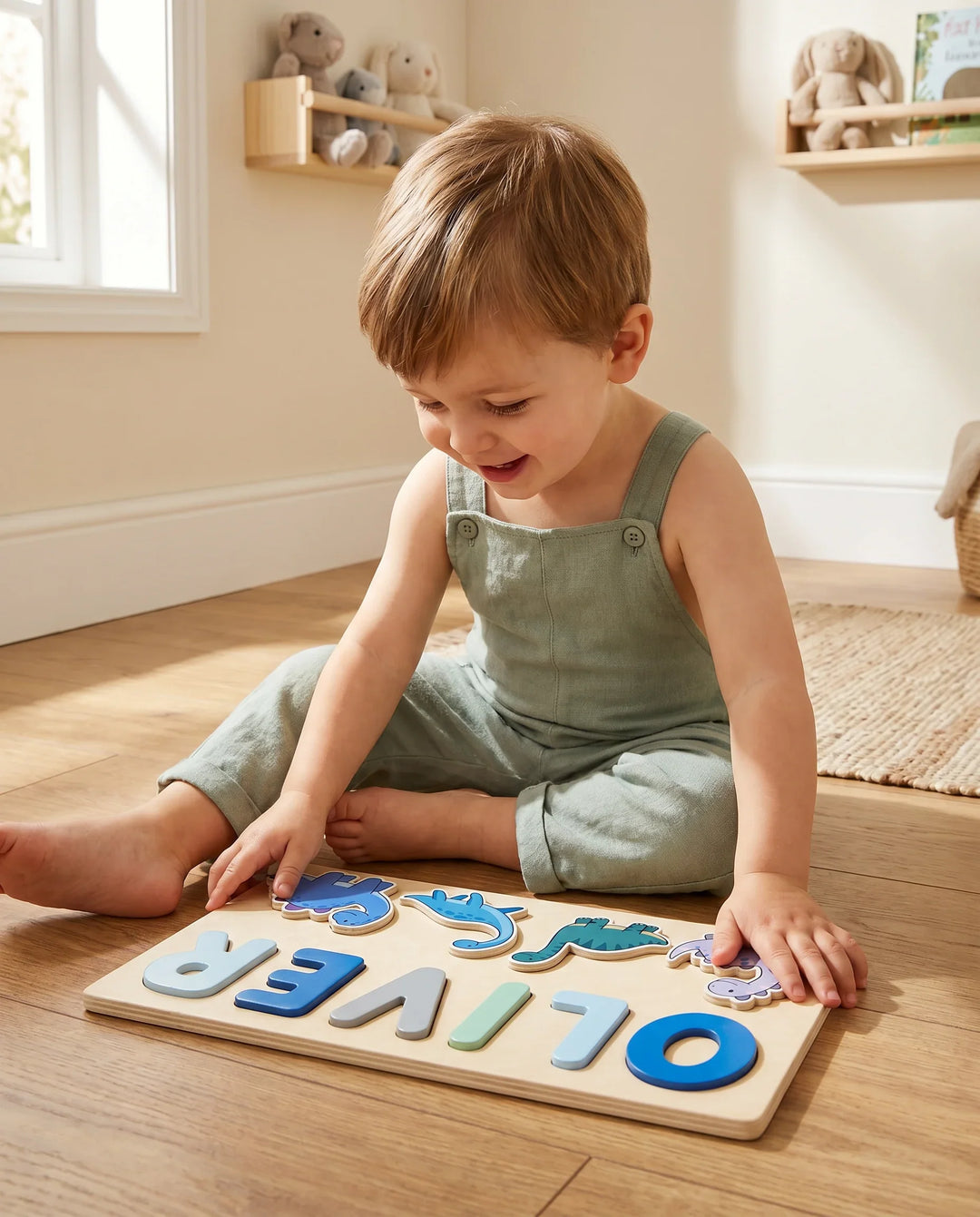 Schablone Holzpuzzle