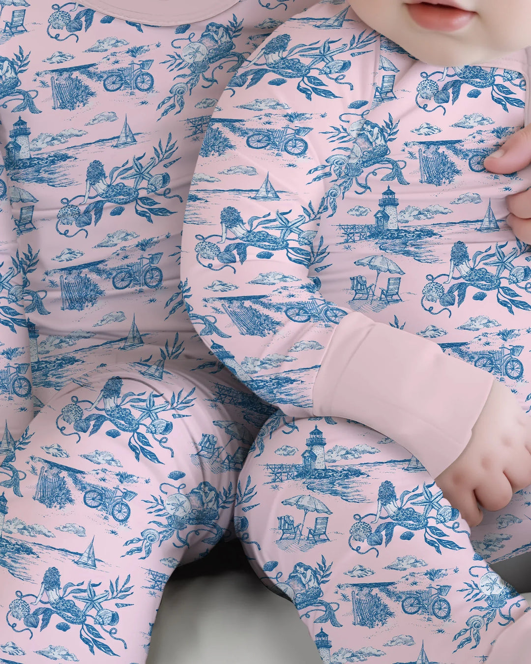 Gerippte Babykleidung mit individuellem Foto - Weich &amp; Skizzenhaft