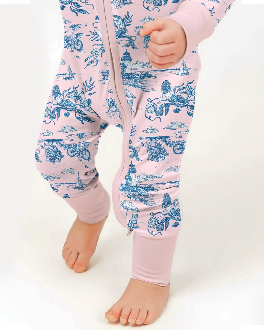 Gerippte Babykleidung mit individuellem Foto - Weich &amp; Skizzenhaft
