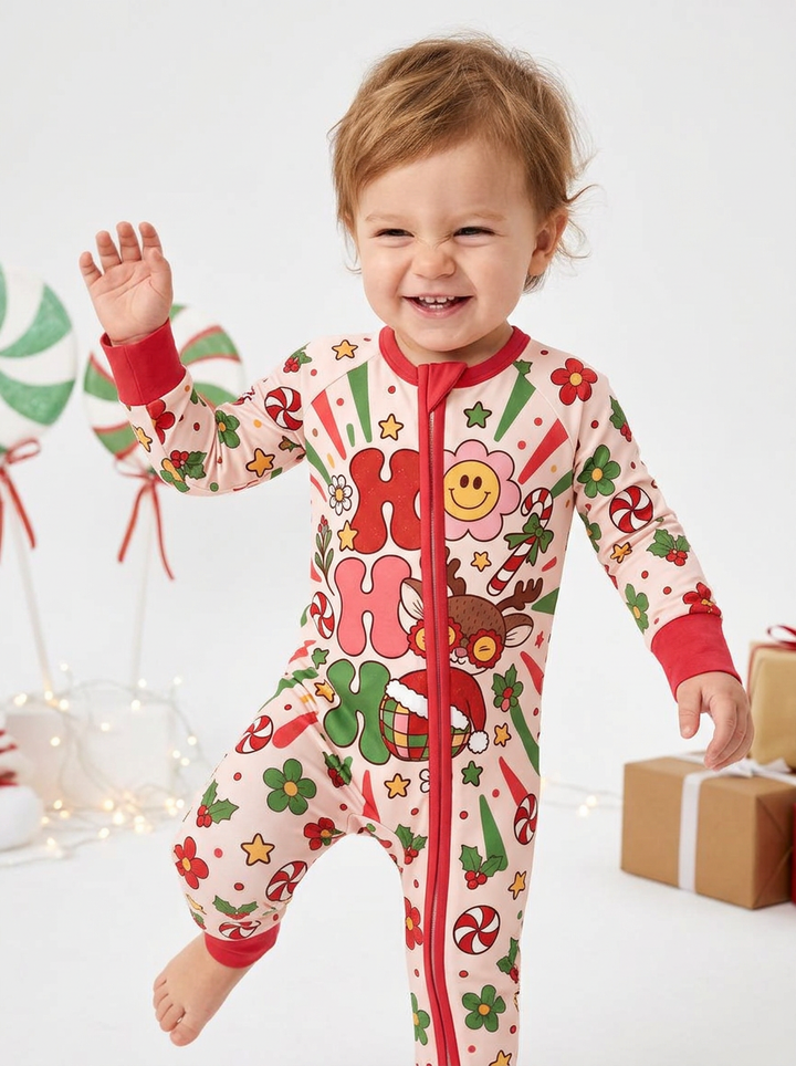 Ho Ho Ho Holiday Bamboo Convertible Zippy
