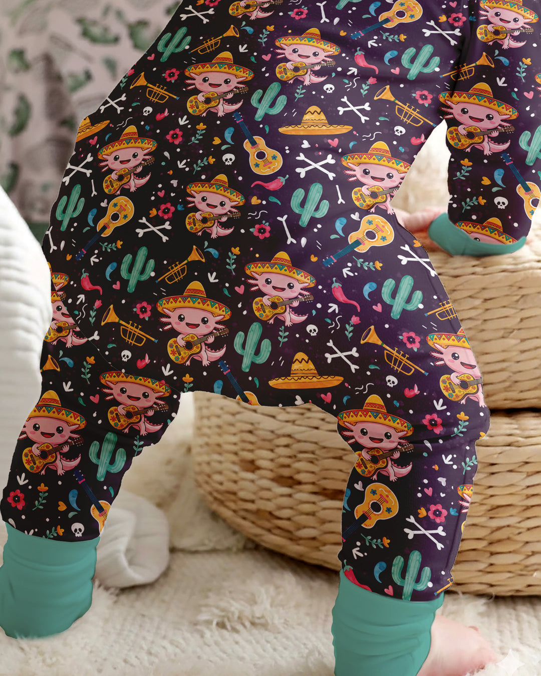 Axolotl Fiesta Bamboo Convertible Zippy