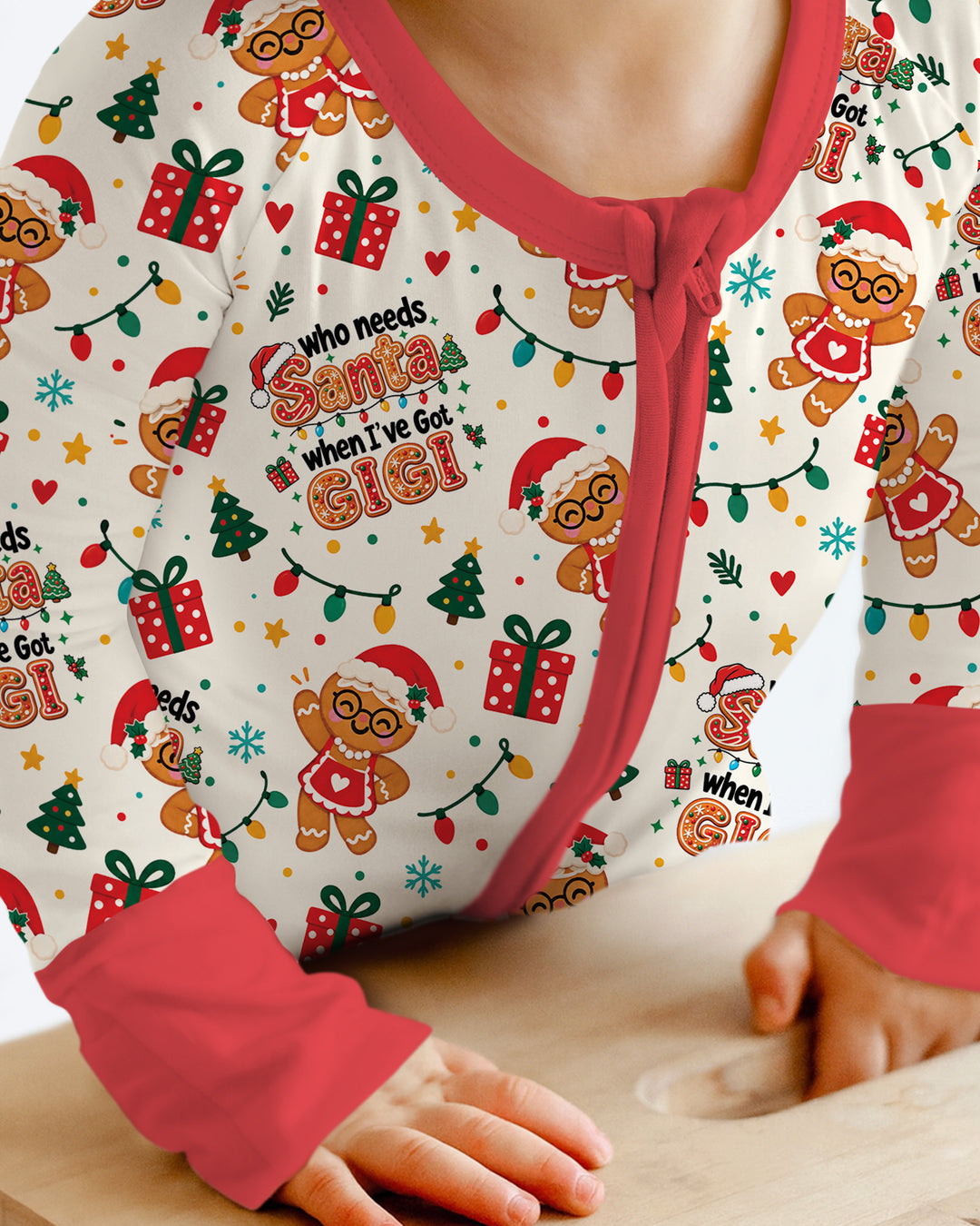 Who Needs Santa When I've Got Grandma Bamboo Convertible Zippy