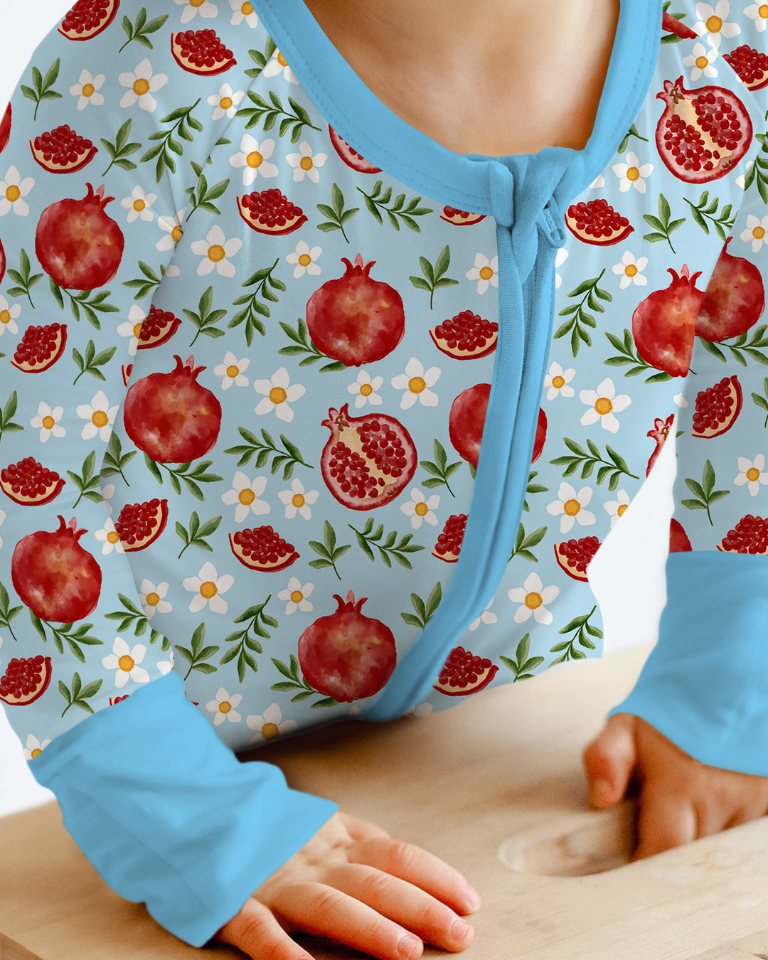Gerippte Babykleidung mit individuellem Foto - Weich &amp; Skizzenhaft