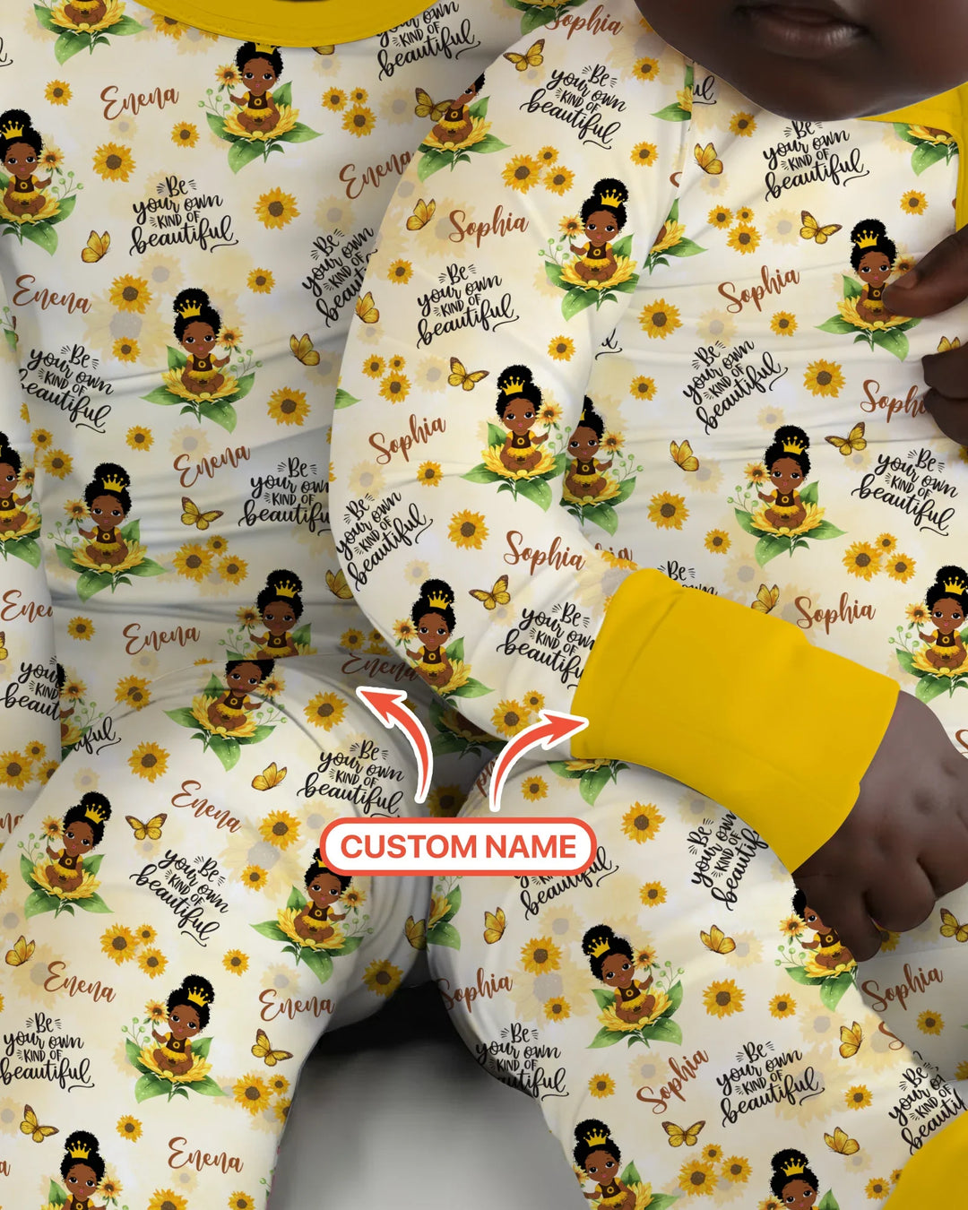 Gerippte Babykleidung mit individuellem Foto - Weich &amp; Skizzenhaft