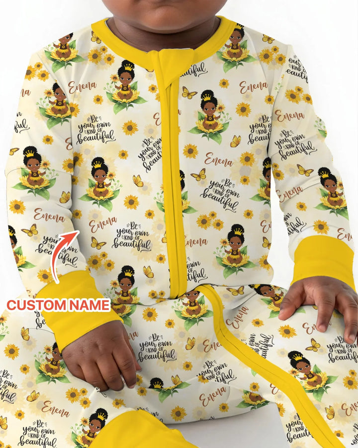Gerippte Babykleidung mit individuellem Foto - Weich &amp; Skizzenhaft