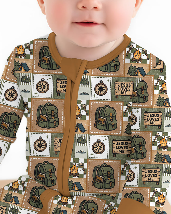 Gerippte Babykleidung mit individuellem Foto - Weich &amp; Skizzenhaft
