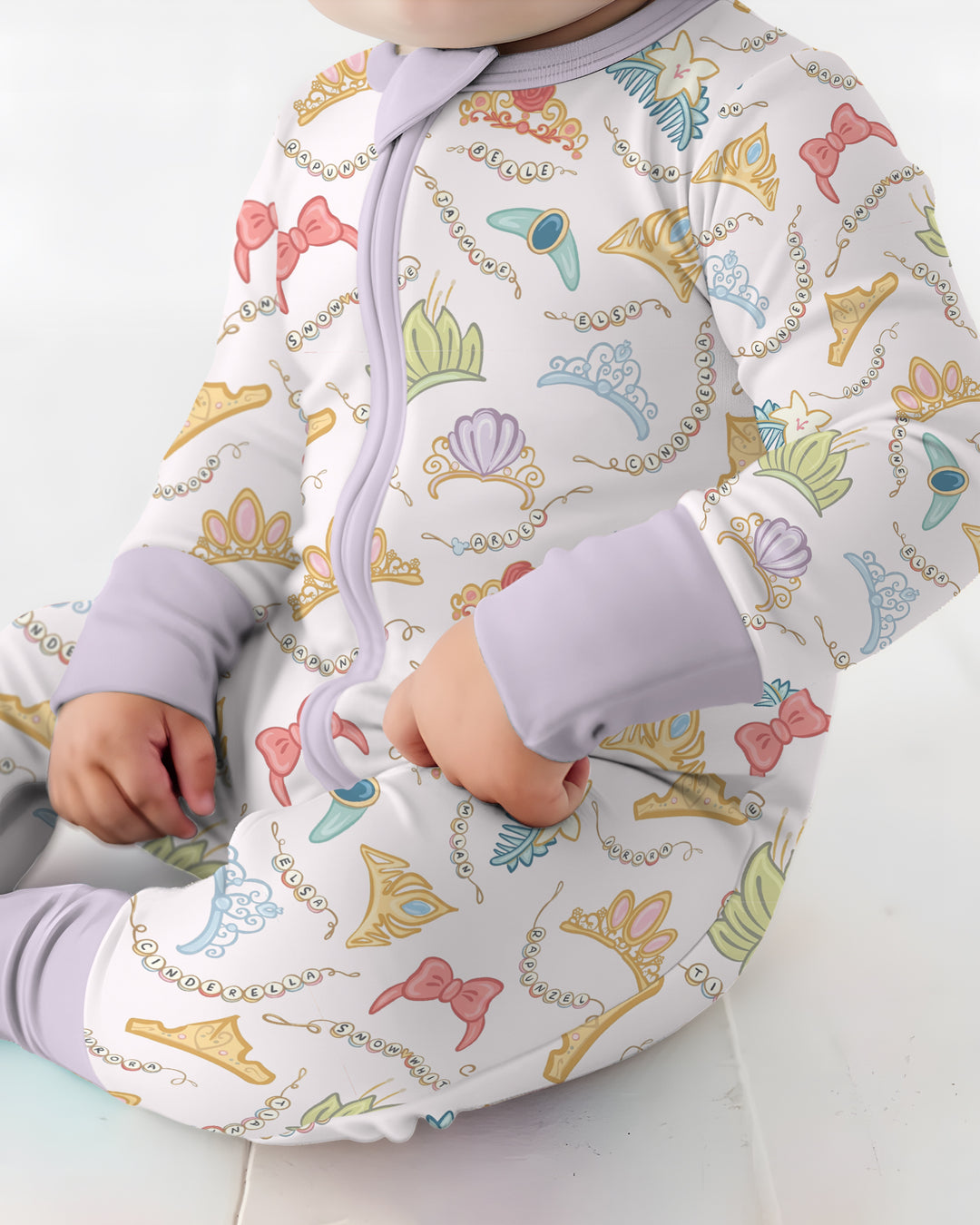 Princess Crowns Bamboo Convertible Zippy