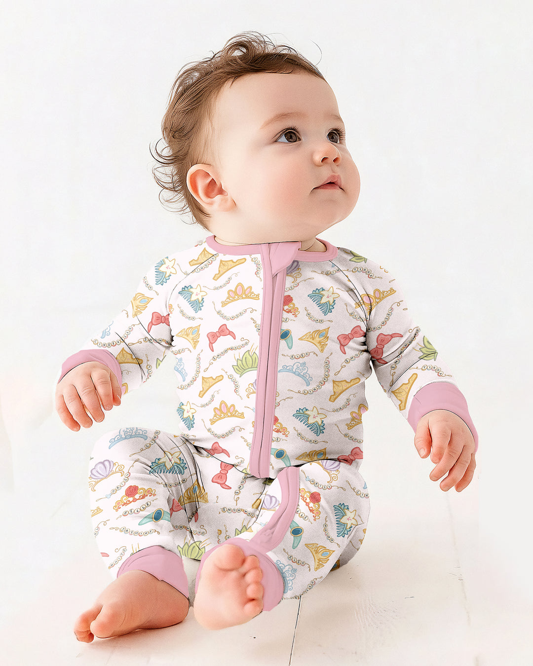 Princess Crowns Bamboo Convertible Zippy