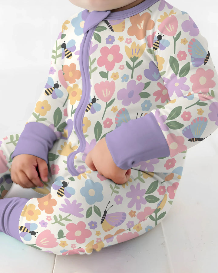 Gerippte Babykleidung mit individuellem Foto - Weich &amp; Skizzenhaft
