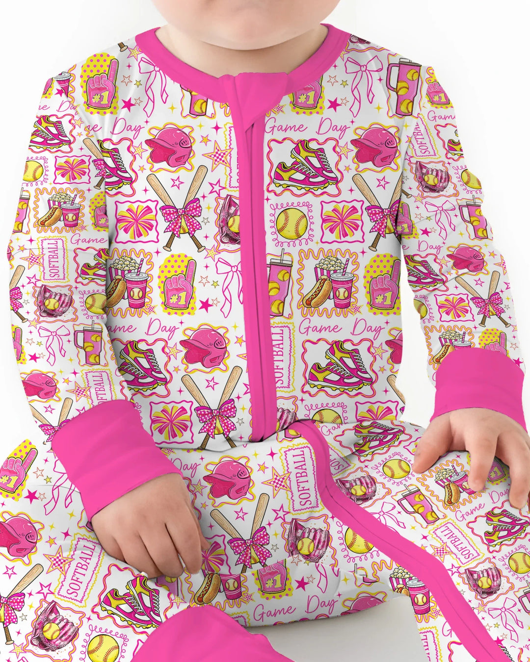 Gerippte Babykleidung mit individuellem Foto - Weich &amp; Skizzenhaft