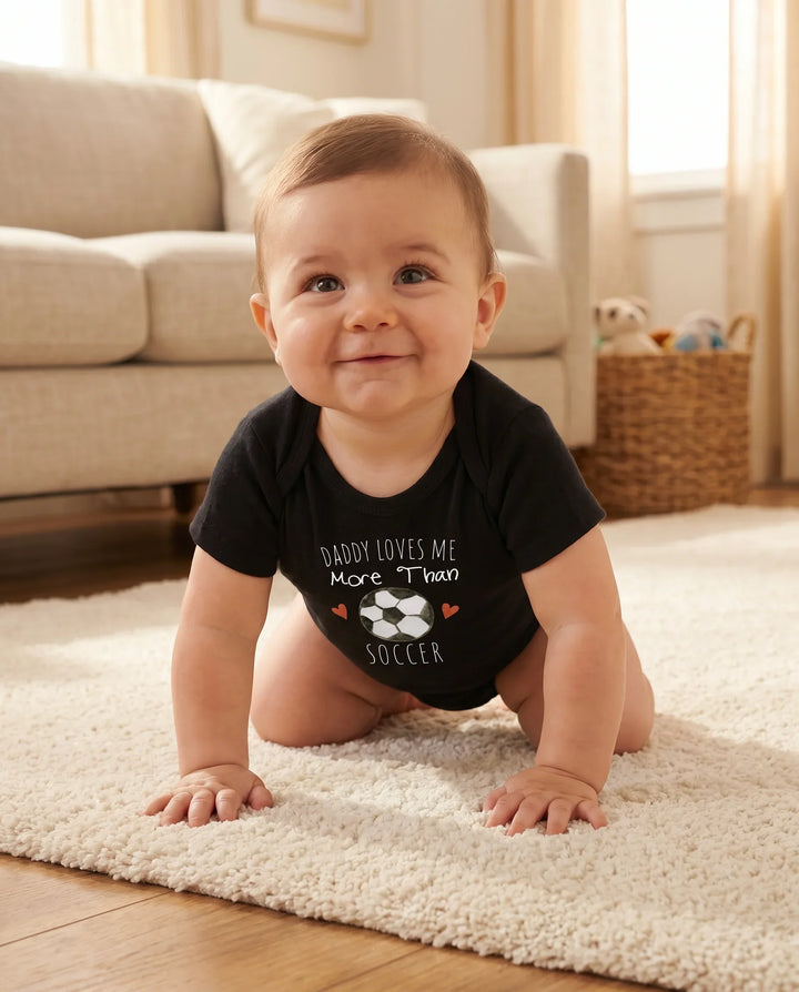 Gerippte Babykleidung mit individuellem Foto - Weich &amp; Skizzenhaft