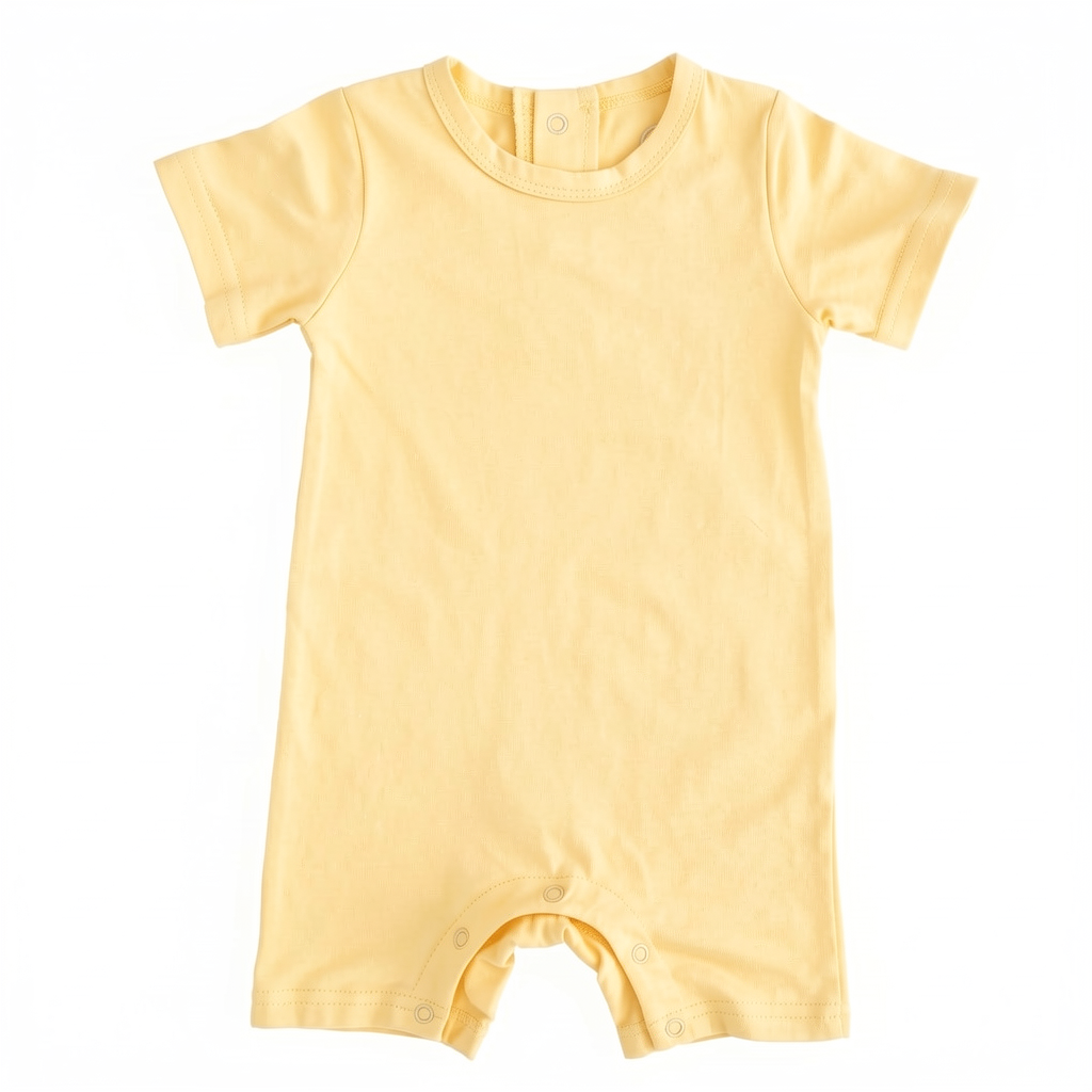 Gerippte Babykleidung mit individuellem Foto - Weich &amp; Skizzenhaft