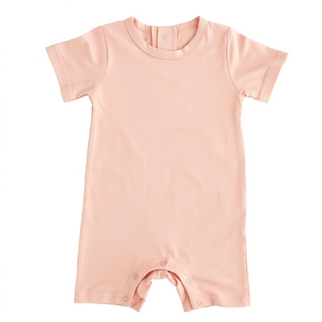 Gerippte Babykleidung mit individuellem Foto - Weich &amp; Skizzenhaft