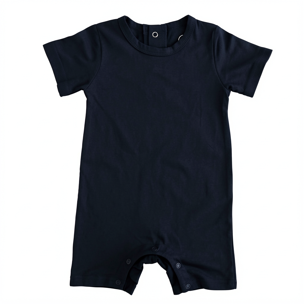 Gerippte Babykleidung mit individuellem Foto - Weich &amp; Skizzenhaft