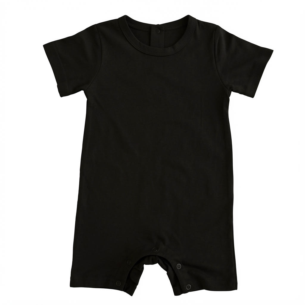 Gerippte Babykleidung mit individuellem Foto - Weich &amp; Skizzenhaft