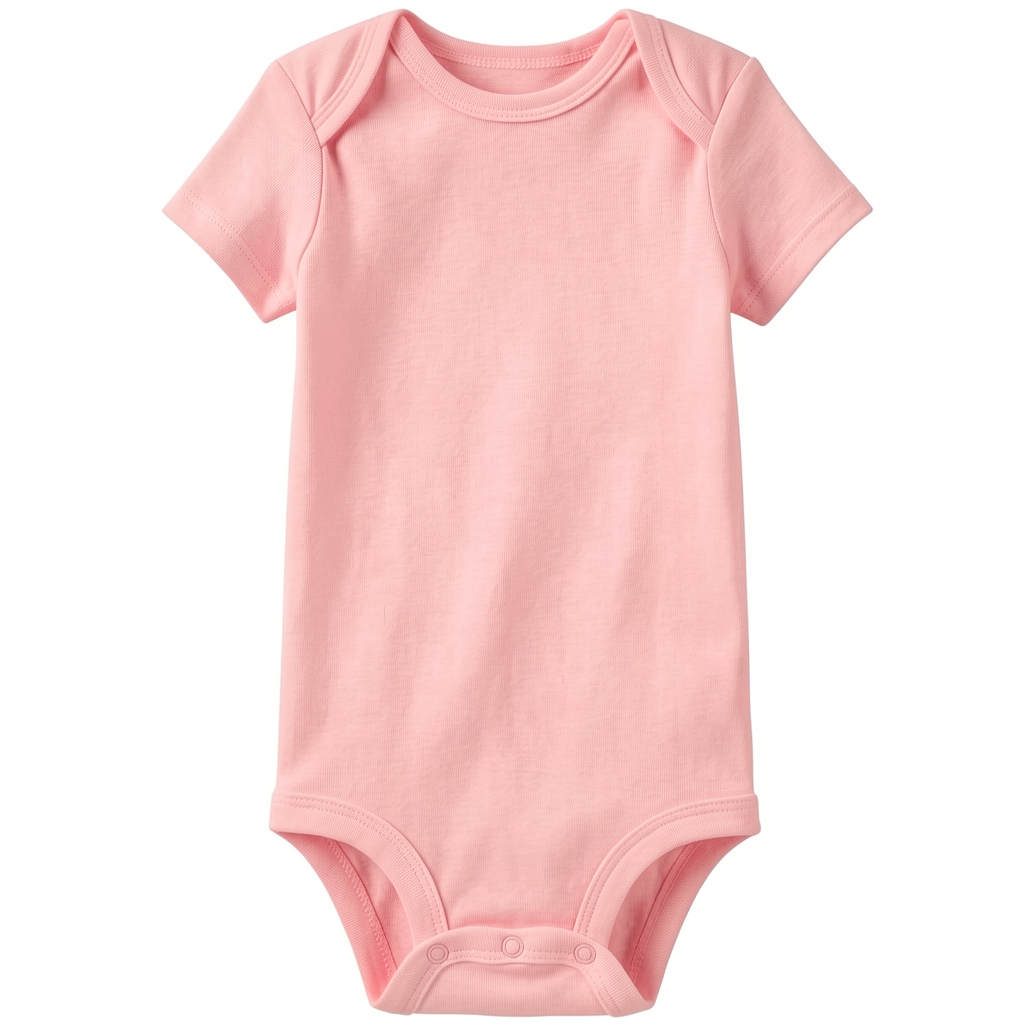 Gerippte Babykleidung mit individuellem Foto - Weich &amp; Skizzenhaft