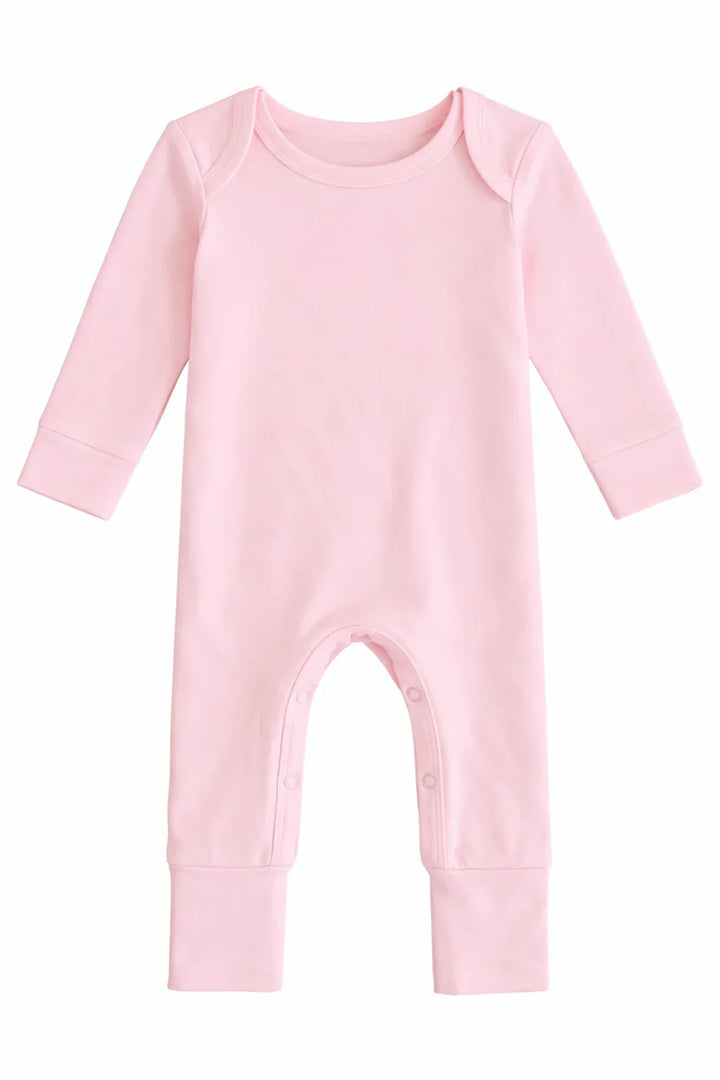 Solid color Bamboo Full Length Snap Rompers