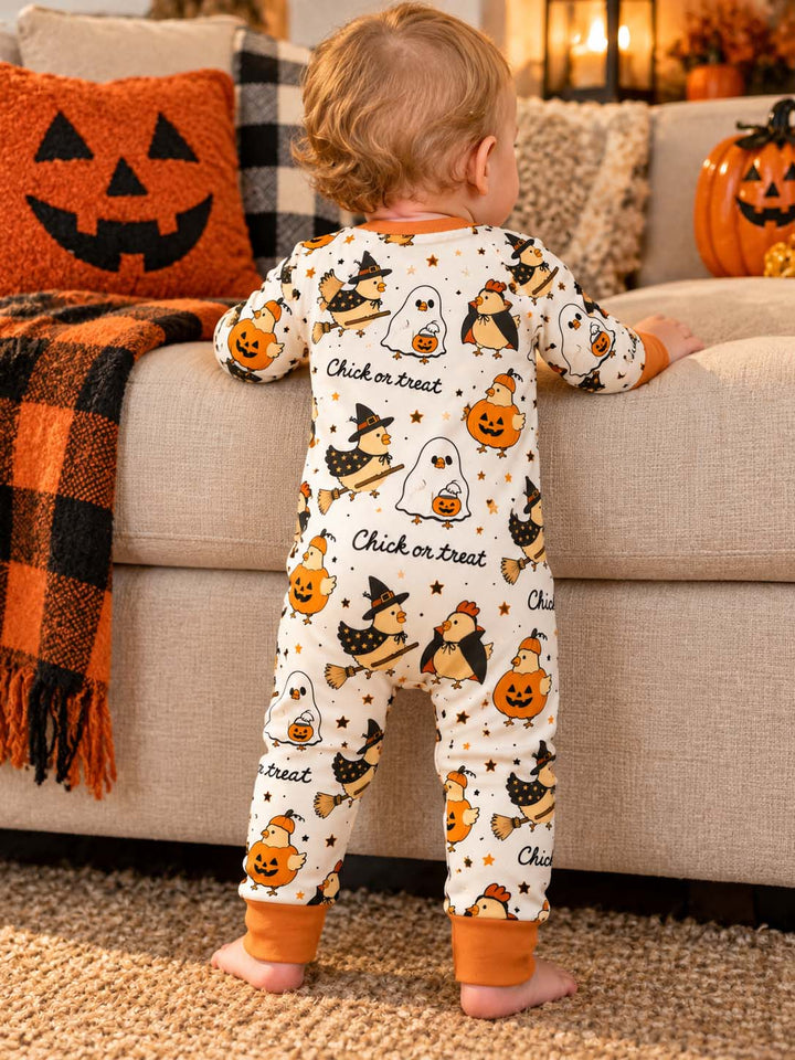 Chick Or Treat Halloween Bamboo Convertible Zippy