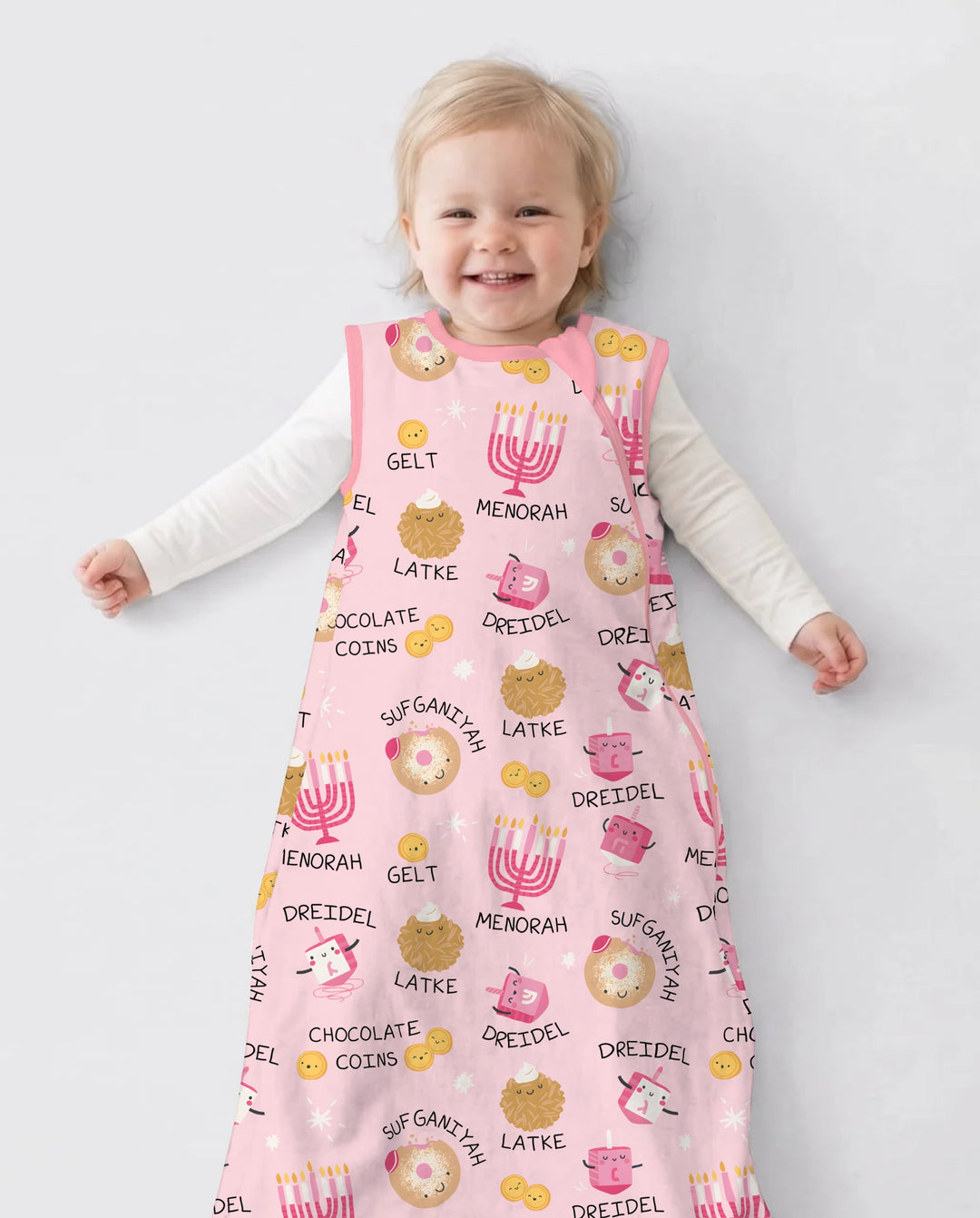 Family Hanukkah Matching Bamboo Sleep Bag
