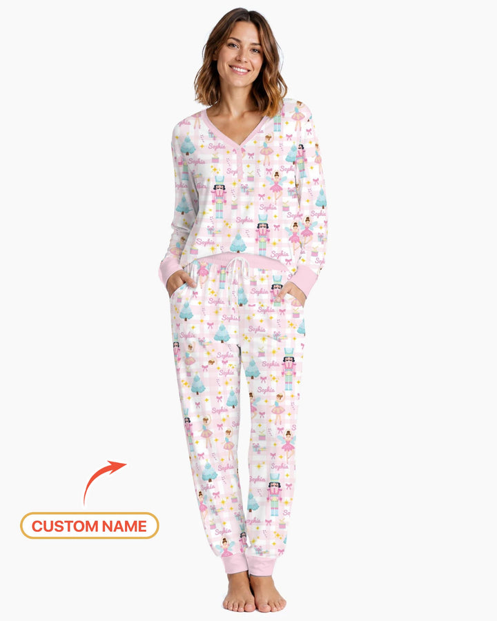 The Nutcracker Dreams Bamboo Women Pajama Set