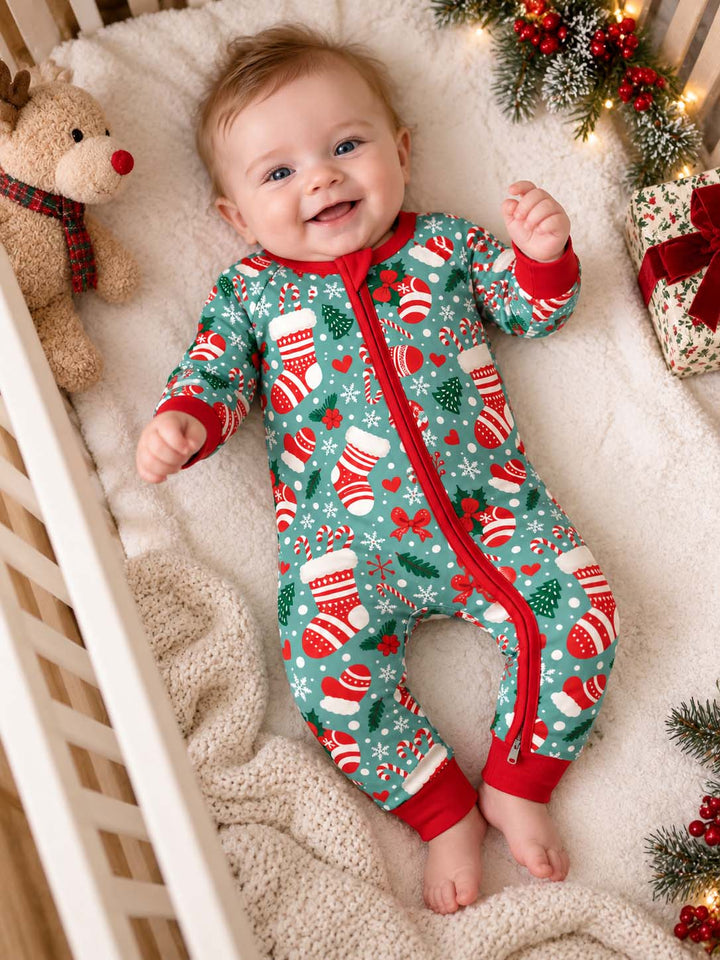 Christmas Stockings Bamboo Convertible Zippy