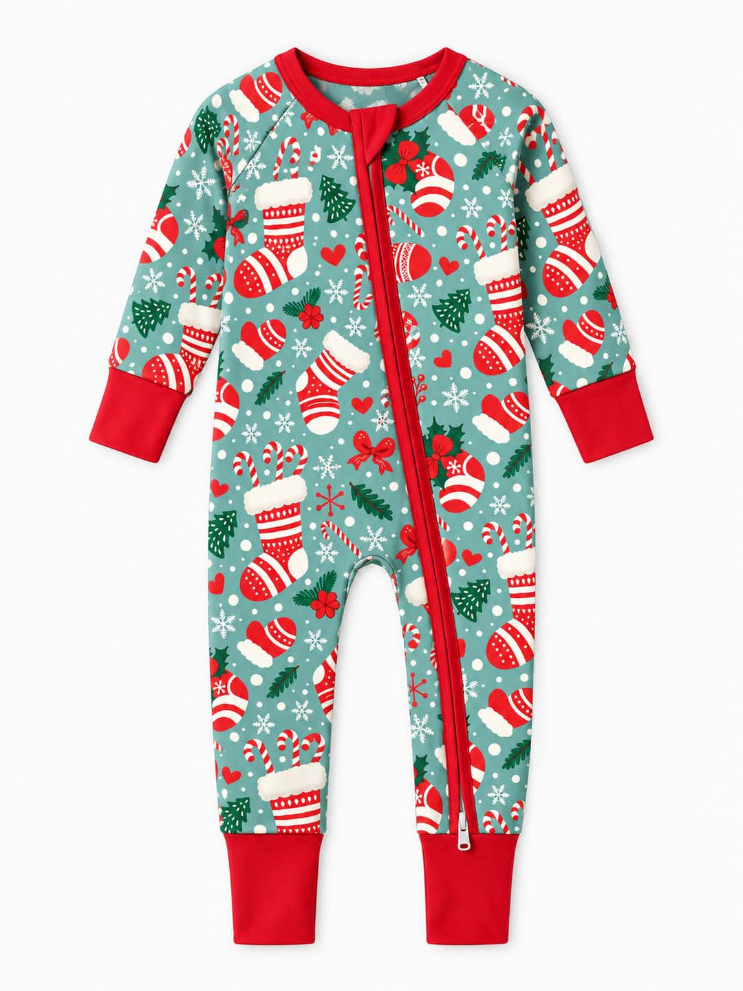 Christmas Stockings Bamboo Convertible Zippy