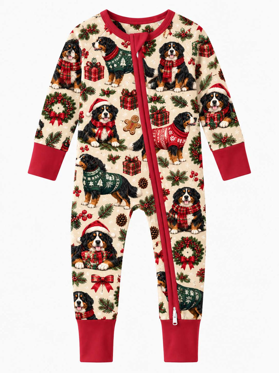 Classic Bernese Christmas Bamboo Convertible Zippy