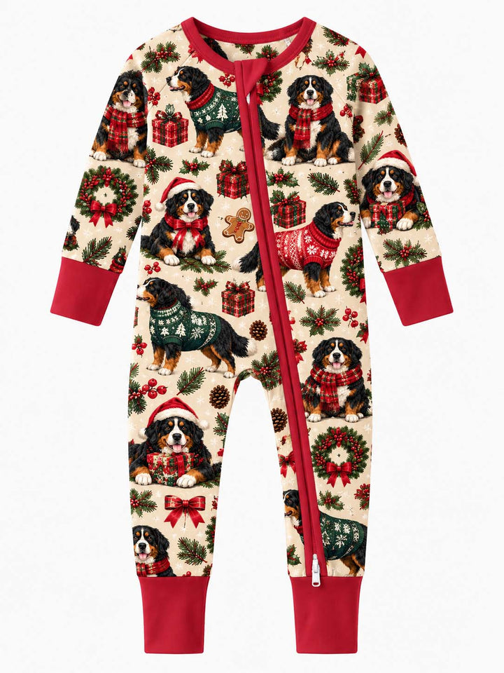 Classic Bernese Christmas Bamboo Convertible Zippy