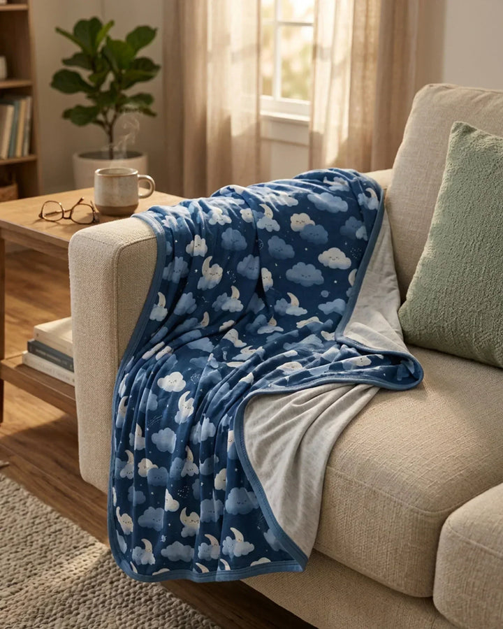 Cloudy Dreams Bamboo Blanket