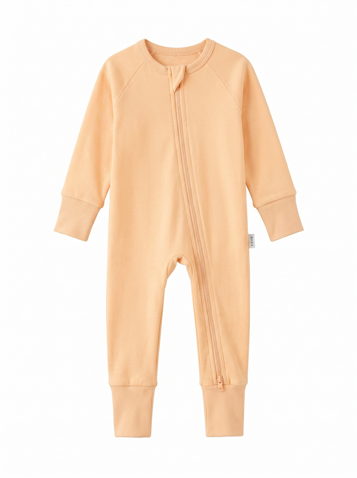 Gerippte Babykleidung mit individuellem Foto - Weich &amp; Skizzenhaft
