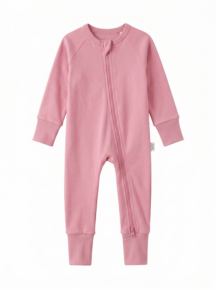Gerippte Babykleidung mit individuellem Foto - Weich &amp; Skizzenhaft