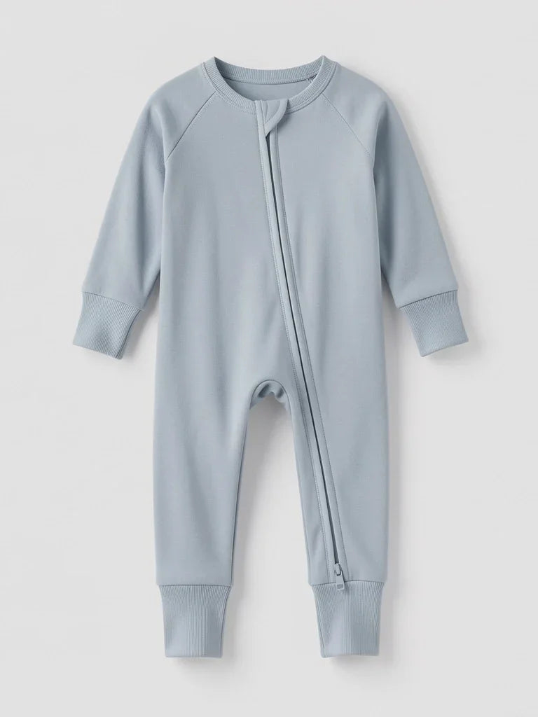 Gerippte Babykleidung mit individuellem Foto - Weich &amp; Skizzenhaft