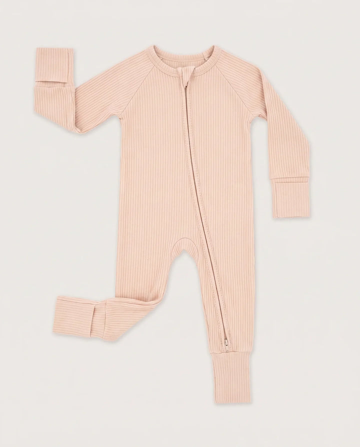 Gerippte Babykleidung mit individuellem Foto - Weich &amp; Skizzenhaft