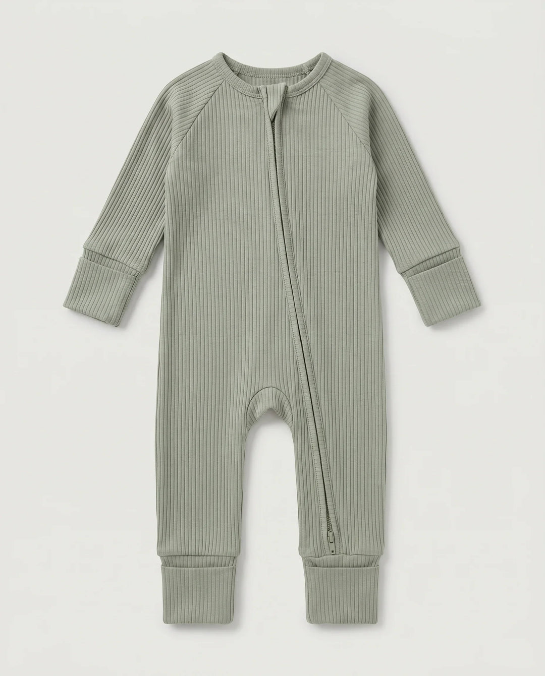 Gerippte Babykleidung mit individuellem Foto - Weich &amp; Skizzenhaft