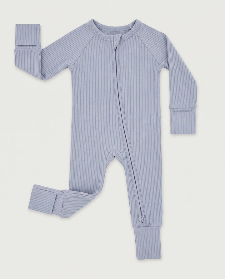 Gerippte Babykleidung mit individuellem Foto - Weich &amp; Skizzenhaft